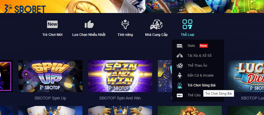 Cách tham gia trò chơi sòng bạc Sbobet