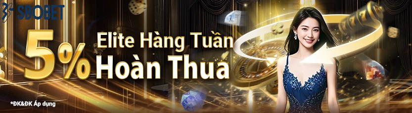 Ưu đãi hoàn trả Sbobet cực cao
