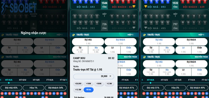 Cách đặt cược game Kenosoccer tại Sbobet